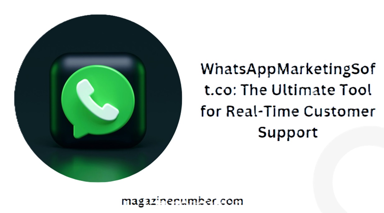 WhatsAppMarketingSoft.co: The Ultimate Tool for Real-Time Customer Support